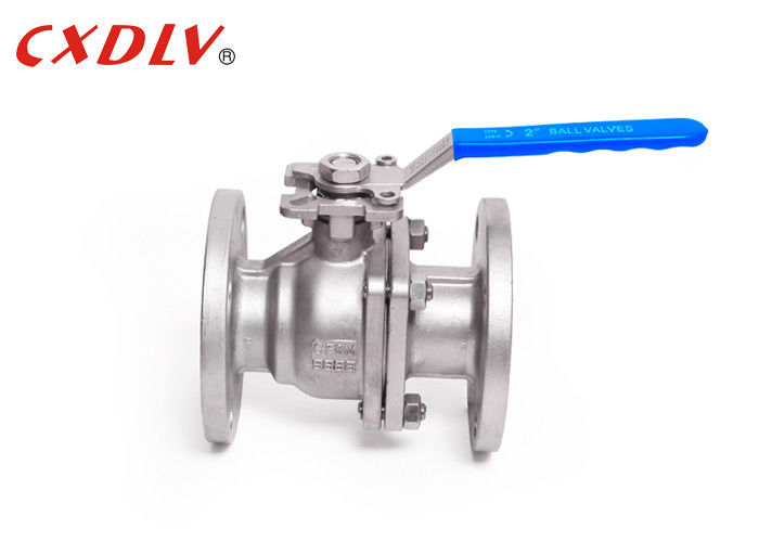 150LB 4 Inch Flanged Ball Valve Stainless Steel CF8 CF8M Direct Mounting Pad Floating Ball Valve 2PC