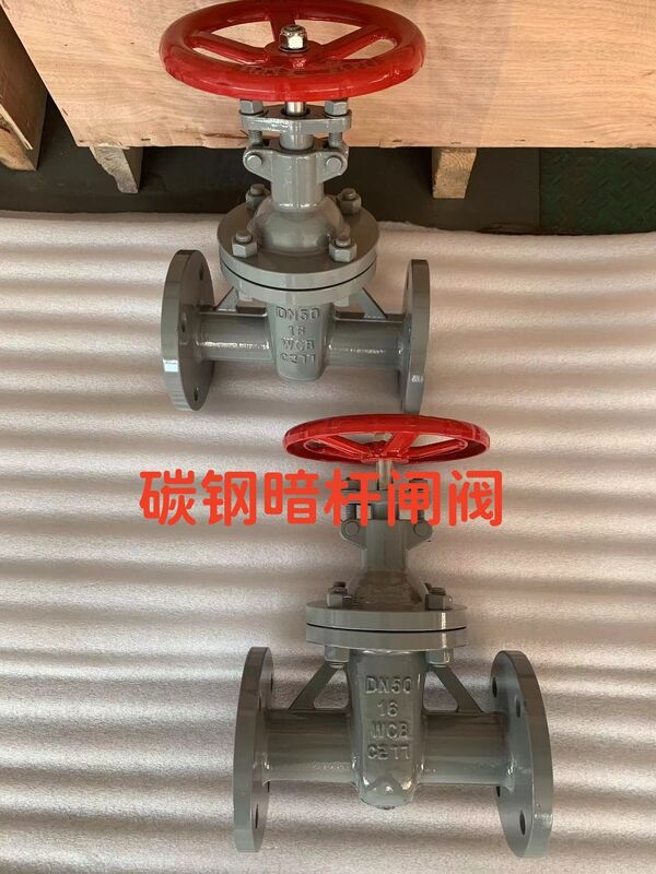 Industrial Carbon steel concealed stem gate valve Featuring Strong Construction and Precise Flow Control for in Various Pipeline Systems