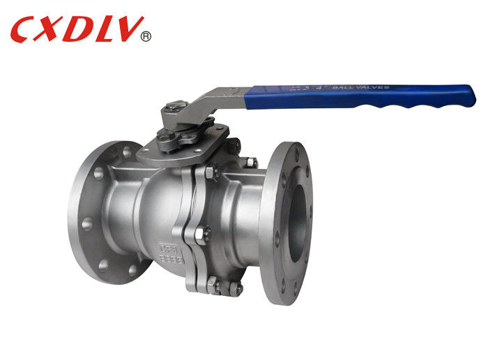 Flanged Ball Valve Manual Full Port Type with Connection Pressure Rating PN16 PN25 PN40