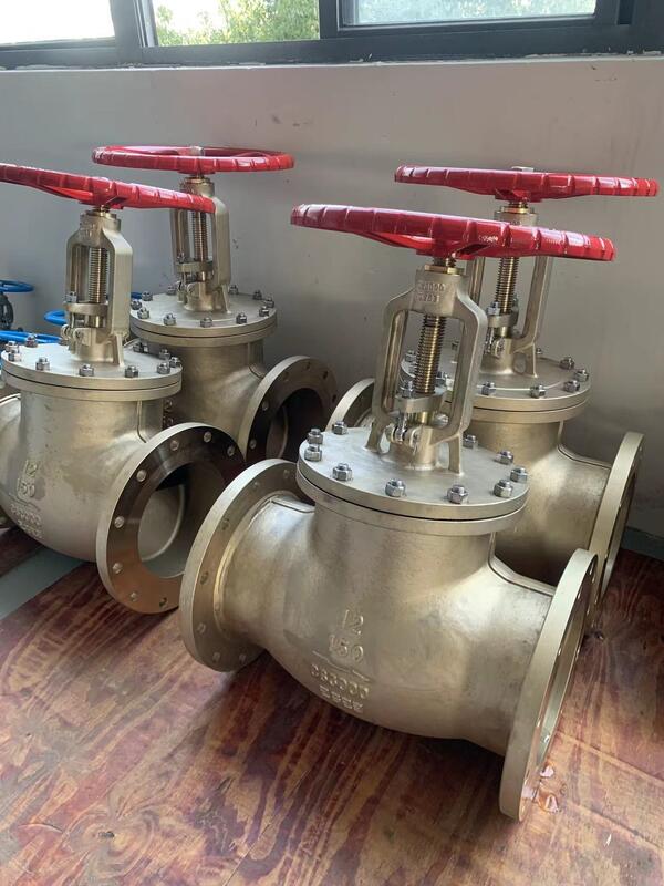 Durable Flanged Globe Valve with Bolted Bonnet Outside Screw Yoke Rising Stem and Metallic Seating Surfaces for Fluid Regulation