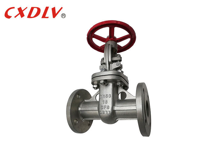 Z41W Casting Steel Flange Type Gate Valve BB OS/Y RF Simple Shape With Hand Wheel
