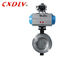 High Performance Pneumatic Operated Butterfly Valve with Limit Switch Indicator