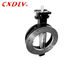 JIS Double Effect Butterfly Valve Wafer Type Automatic Control Lug Carbon Steel