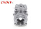 Screw Connection 3 Piece Bolt Full Port Ball Valve Female With NPT BSPT Thread Ends