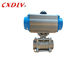 Two Way Stainless Steel 304 Pneumatic Control Valve with Actuator for Water