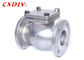 ANSI H44 Flange Type Swing Non Return Valve 10 Inch Stainless Steel / Carbon Steel