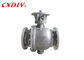 Carbon Steel 10 Inch 2pcs Trunnion Mounted Ball Valve American Standard