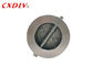 Wafer Dual Disc Check Valve Butterfly , Non Reuturn Check Valve Stainless Steel