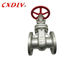 2"-12" Resilient Seated Gate Valve , Solid Wedge Gate Valve With Flanged Ends