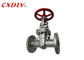 Z41W Casting Steel Flange Type Gate Valve BB OS/Y RF Simple Shape With Hand Wheel