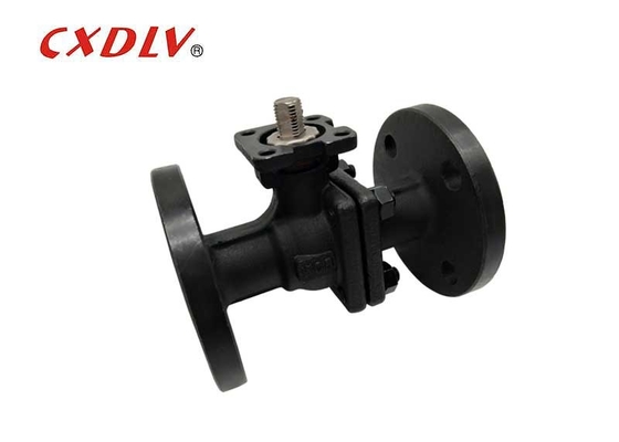 WCB 2 Pcs Manual Stainless Steel Flange Casting Steel Ball Valve With Mounting Pad
