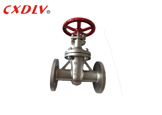 Stainless Steel Flanged Yoke Flexible Wedge Gate Valve Non-rising Stem Full Port