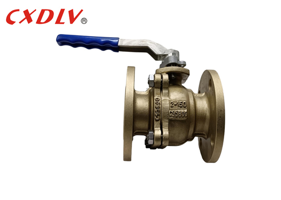 2 Inch ANSI150LB C95800 Ball Valve with Handle Lever Seawater Medium