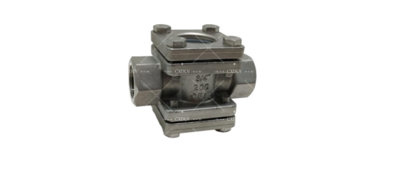 Investment Casting Sight Glass Flow Indicator Screw Ends