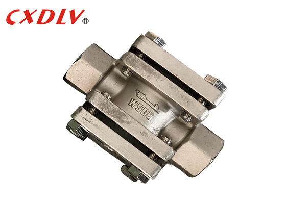 Screwed 800 wog Sight Glass Flow Indicator PTFE Seat for Waste Water Treatment