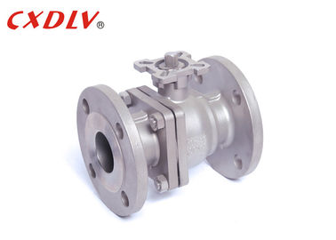 JIS 20K 2PC Cast Steel Ball Valve ISO5211 Direct Mounting Pad for Motor