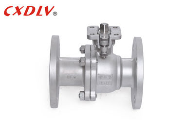 PN16 High Mounting Pad 2PC Full Port Ball Valve DN50 CF8 Floating Valve