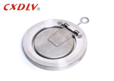 H74 Single Disc Swing Wafer Check Valve With Spring Stainless Steel ANSI 150LB