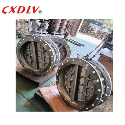 DN600 Dual Plate Check Valve Duplex Steel 2205 PN10 Flanged – Anti-Corrosion Check Valve for Marine Piping