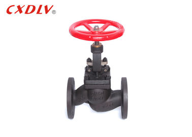 Handwheel Operated Globe Valve Double Flange End Non Return CF8 CF3 WCB