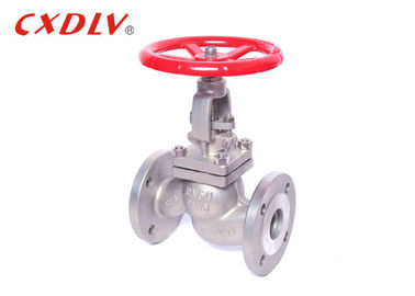 GB CFM8 Stainless Steel Globe Valve Flanged Type Full Bore Stop Valve