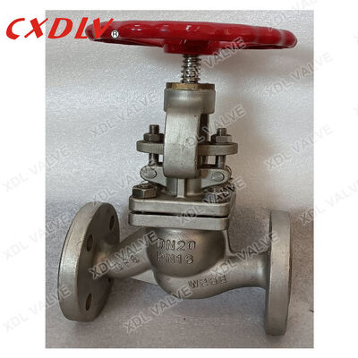 Stainless Steel Body Flanged Globe Valve OS&Y,Bolted Bonnet with Handwheel Operated