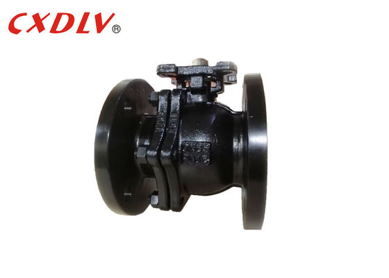 DN65 Pneuamtic Actuator WCB Casting Steel Ball Valve With Mounting Pad